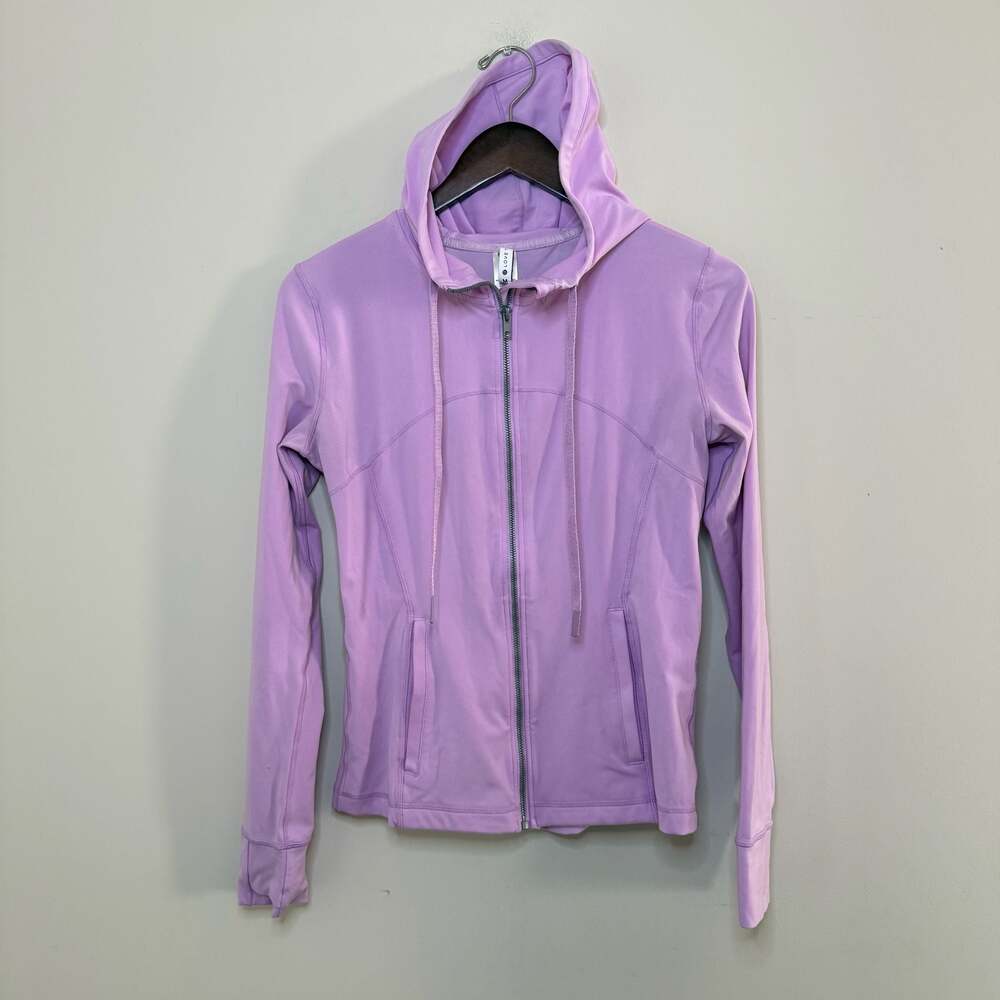 Love Tree Women's Athletic Full-Zip Hooded Jacket Medium
